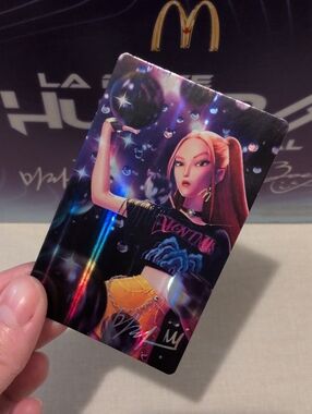 McDonald's x K-pop Demon Hunters Photcard (Mira)